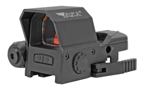 Sights Lasers BSA Optics RS 3324RL BSA PRISM 33X24MM W/ LASER RD BLK • Model: RS-3324RL